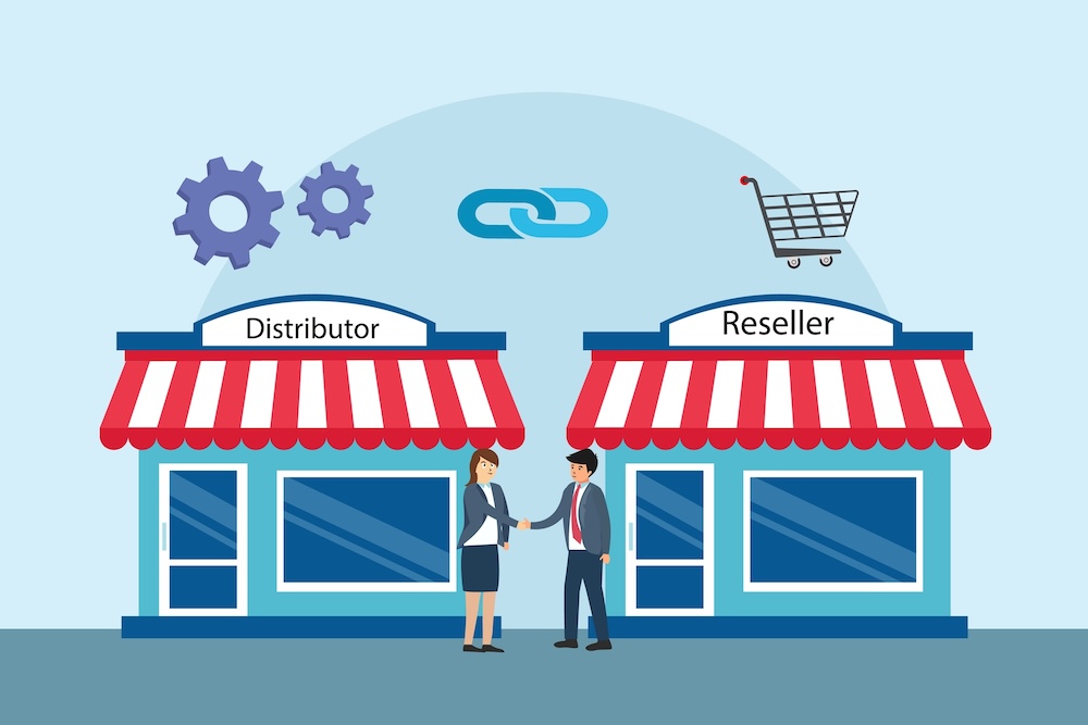 convenience store retailer distributor partnership graphic