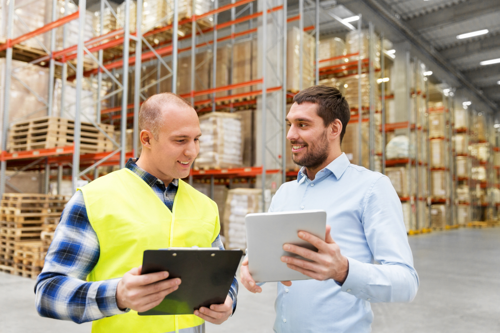 distribution warehouse managers using erp with built-in wms functionality