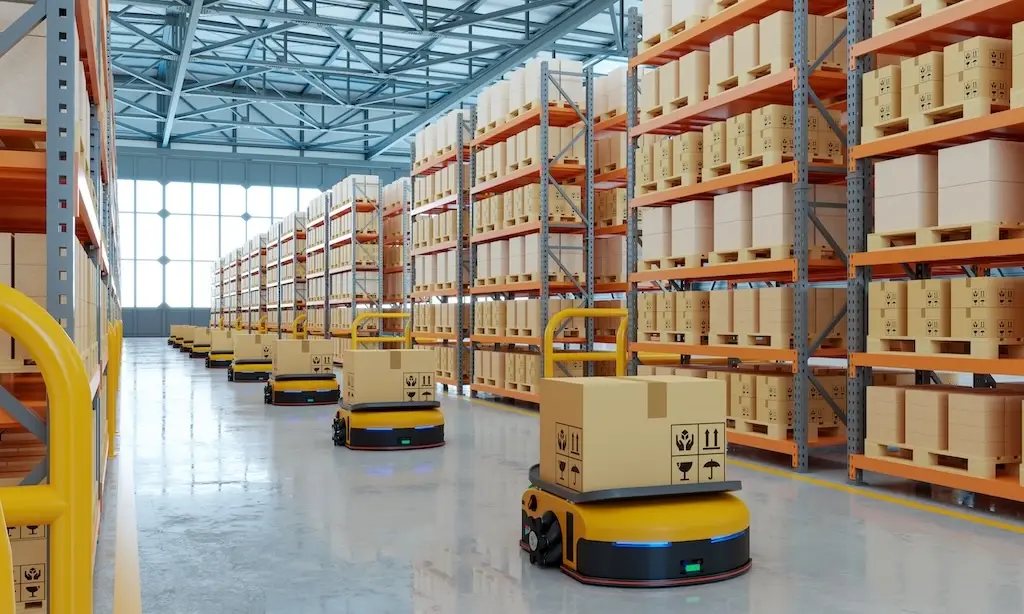 warehouse automation autonomous mobile robots amr