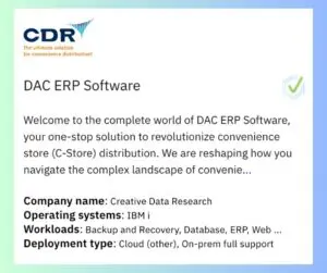 dac erp listing ibm power