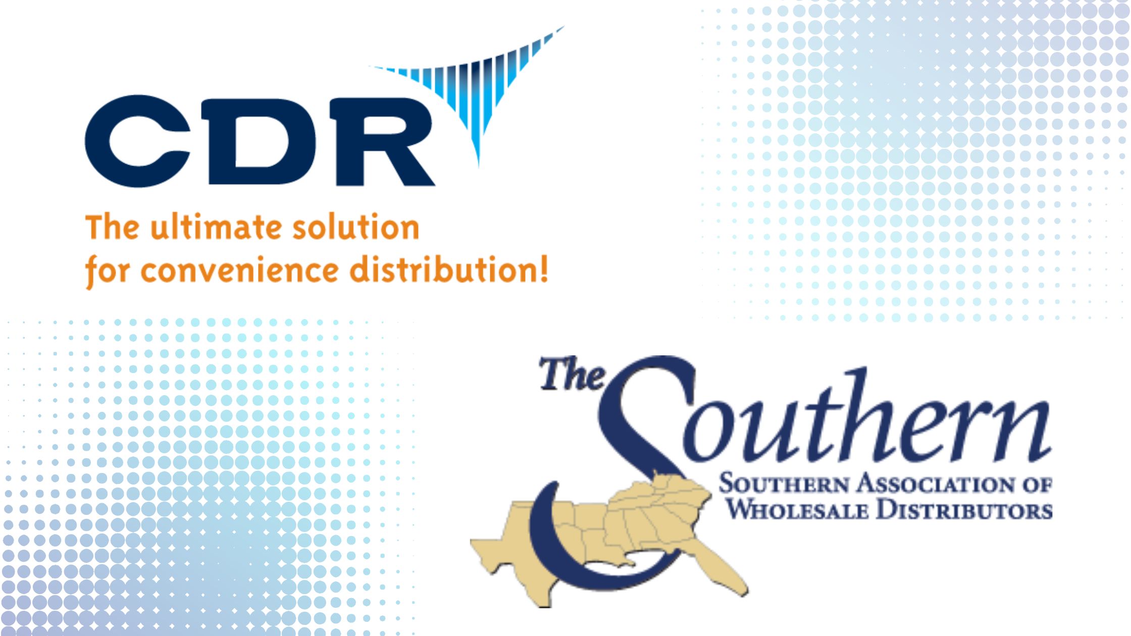 cdr software and the southern association of wholesale distributors logos